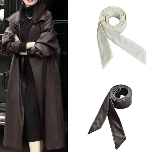 Womens Cotton Puffer Ribbon Sash Belt Waistband For Down Coat Down PU Waist Tunics Girdle Waistband3