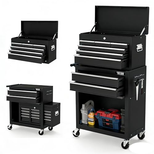 TUFFIOM 8-Drawer Rolling Tool Chest