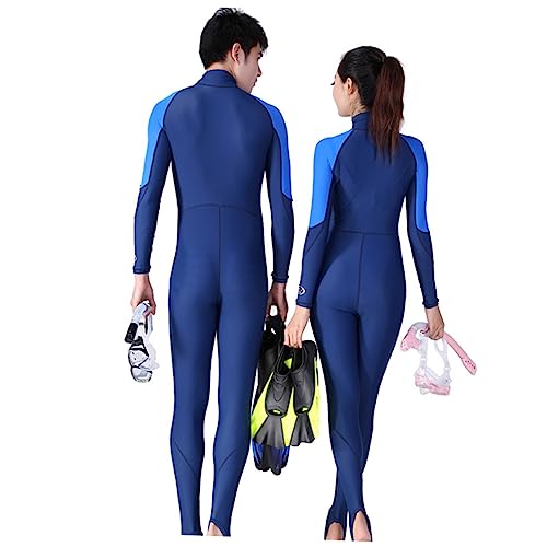 INOOMP Long Sleeve Wetsuit Full Diving Suit Sun Protection Snorkeling Swimming Gear