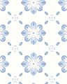 Fvlow Blue and White Floral Peel and Stick Boho Wallpaper 17.4" x 118" Modern Contact Paper Removable Self Adhesive Covering for Bedroom Cabinets Drawers Shelf Home Decor