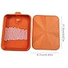 3D Printed Diamond Art Painting Tray with Lid Colorful Rhinestone Tray Organizer Stackable for DIY Crafts Nail Dotting Tools (Orange) #5
