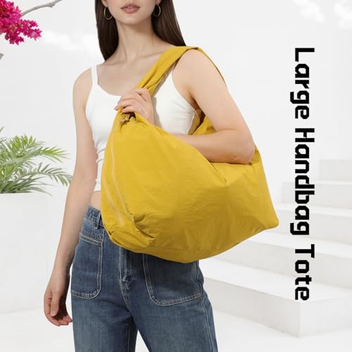 Bolsa Hobo de Nylon para Mujer Tote Grande Casual miniatura 2