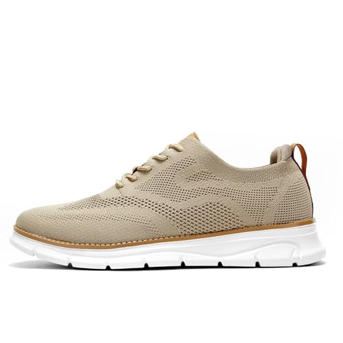 Image of Men's Oxfords Business Shoes Fashion Mesh Casual Dress Walking Sneakers Comfortable Lightweight Soft Sole
