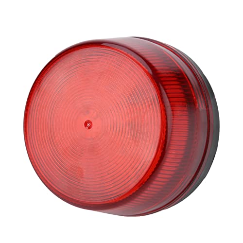 TIKATARER Lampada di Avvertimento del Segnale, Lampada a Led Lampeggiante Rossa Luce Luce Strobo Light Lighting Lampleing Lample per Coni Stradali, Colonne di Avvertimento, Guardrails