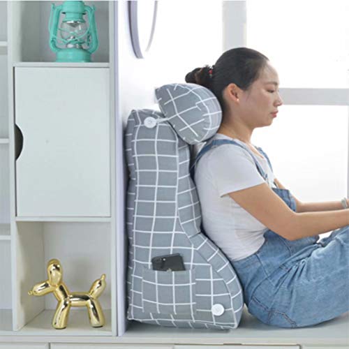 Coussin de lecture réglable premium Z-one dossier de lit déhoussable - 6