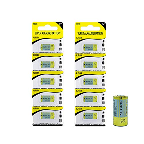 TXY 10 Pack 4LR44 / 476A / PX28A / A544 / K28A / L1325 Dog Collar 6V Alkaline BatteriesHigh Capacity