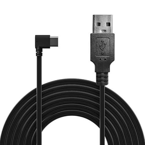 Image of REDTIGER 11.5Ft USB Type-C Power Cord Series Dash Cam, No Data Transfer Function, Car Camera Power Only
