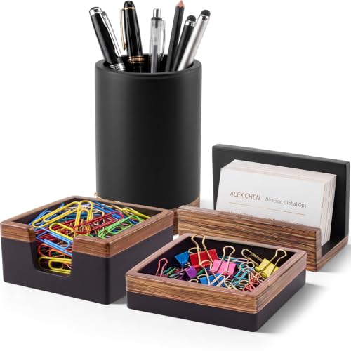 Poola Voidra 4-Piece Desk Organizer Set