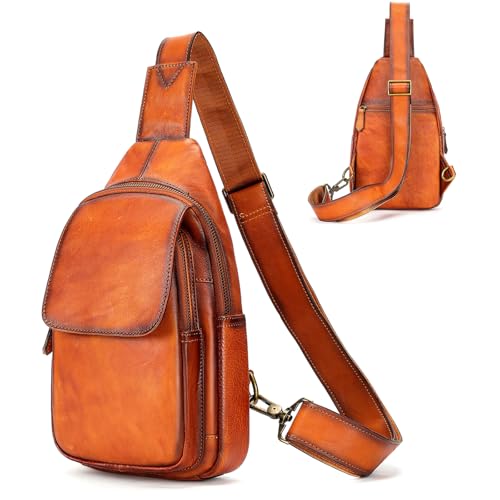 Sac à bandoulière en cuir pour femme actif idéal pour le travail et les sorties urbaines