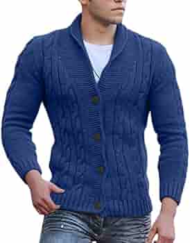 Heren revers met dubbele zak gebreid vest slank trui fit jas kleur