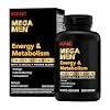 GNC Mega Men Energy & Metabolism Multivitamin | Antioxidants and Increased Calorie Burning | 180 Count