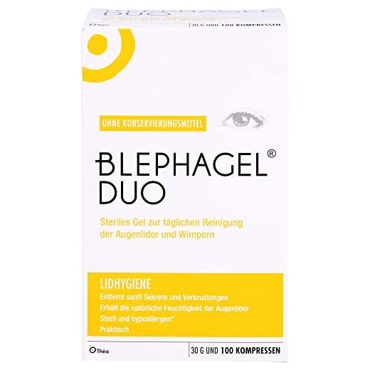 Blephagel Duo Gel med kompressen, 30 g