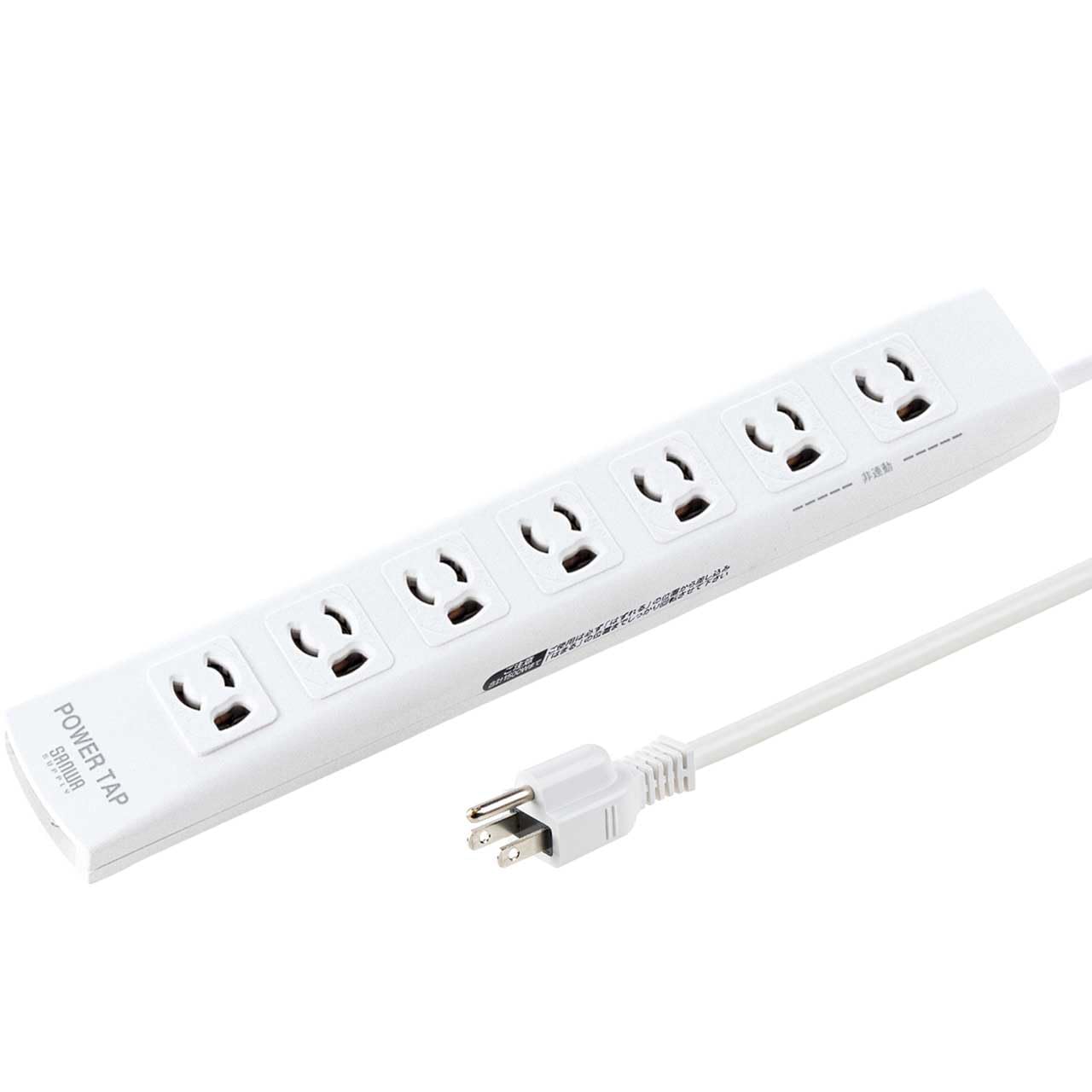 SANWA 雷ガードタップ TAP3805SPN オフィス 住設用品 OA用品 OAタップ(代引不可)【送料無料】 Amazon.co.jp: サンワダイレクト 電源タップ 7個口 5m 3P 3極プラグ 雷