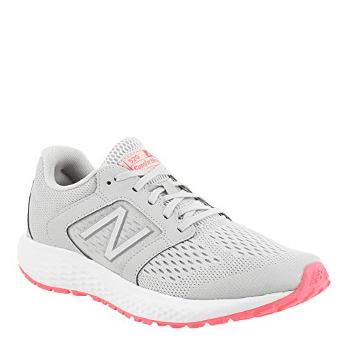 New Balance Women's 520 V5 Running Shoe, Summer Fog/Guava/Team Away Grey, 8 M US
