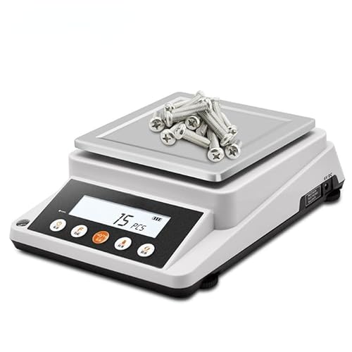 610g x 0.01g Precision Lab Balance, 130mm Pan, LCD Display, Load Cell Sensor - XY600-2C Scale for Chemistry, University, Industrial, Quality Control Applications