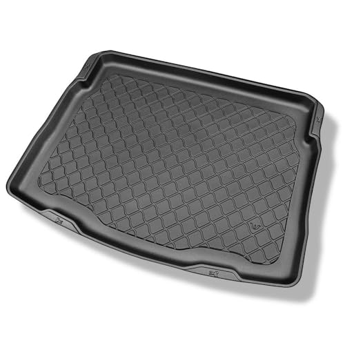 Tapis De Coffre Mossa Pour VW Tiguan III (11.2023-) - TPE Antidérapant, Imperméable, Protection Haut Bord