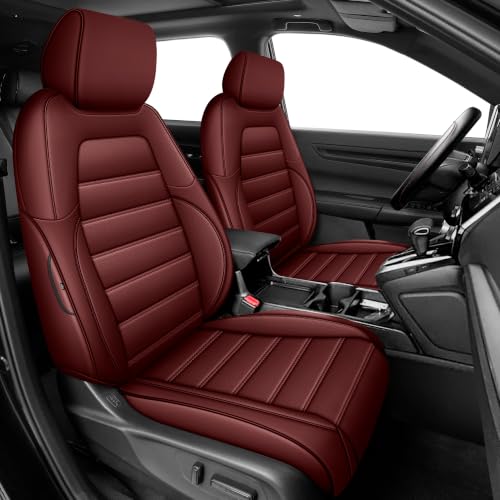 Housses de siège pour Honda CRV 2017-2022 ensemble complet rouge de protection 5 places
