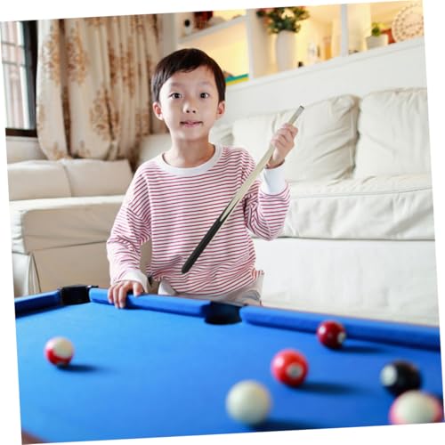 Set de 4 Tacos Mini Pool de Madera VICASKY 48cm para Niños miniatura 5