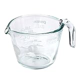 Pyrex 100 1 Cup 100th Anniversary Measuring Cup, White