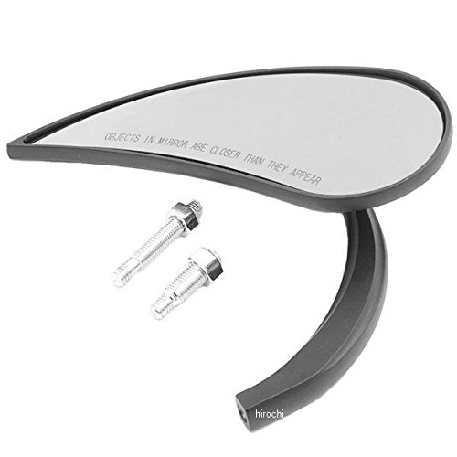 Amazon | アレンネス Arlen Ness ミラー RAD III ダイキャスト 黒 左