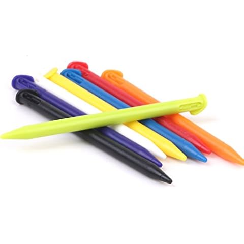 Mnixy 8pcs Pluma de Pantalla Táctil para Nintendo 3DS LL/XL Cover