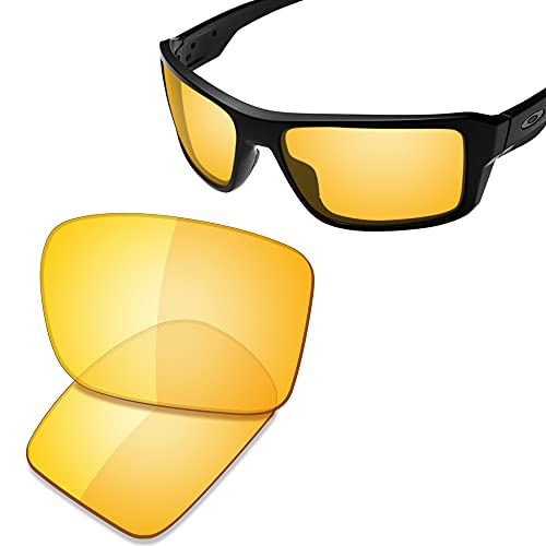 Image of SAUCER Premium Replacement Lenses & Nosepads for Oakley Double Edge OO9380-66mm Sunglasses