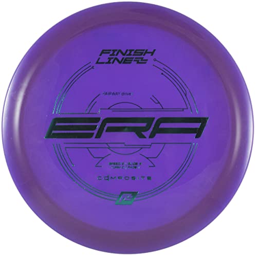 Infinite Discs Finish Line Era in Composite | Neutral Control Driver for Disc Golf [Color Shade & Stamp Color May Vary] (173-176 Grams, Colors Vary)