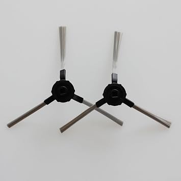 8 Pieces Replacement Side Brushes for Taurus For Homeland Gyro RVCA1001B Robot Vacuum, Plastic and Nylon Material for Effective Dust and Debris Removal