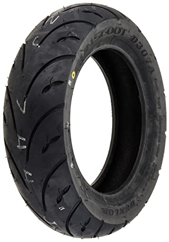 DL D307 80/100-10 TL タイヤ前後セット DL D307 80/100-10 TL タイヤ前後セット ダンロップ D307 80/100