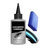Aceite para cortapelos | 100 mililitros de lubricante para el cuidado del pelo de la barba - Aceite de afeitar eléctrico y lubricante | para padre, amigo, estilista, casa, salón, viaje, barbería