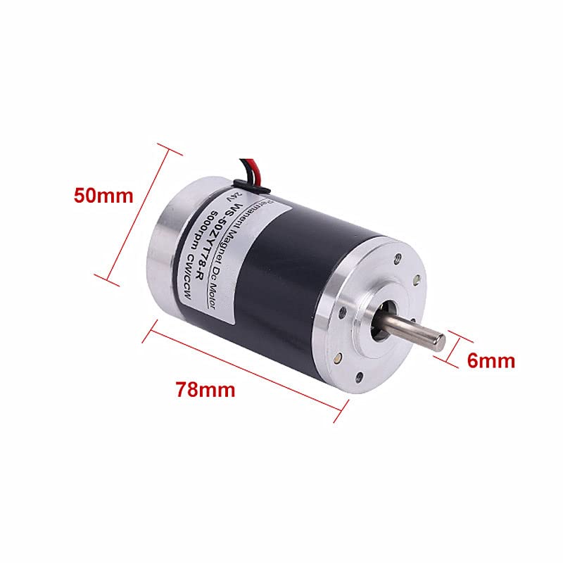 Davitu DC Motor - permanent magnet DC12V cotton candy Motor,24V DC speed controller small type motor,DC high-speed motor,J17662 - (Speed(RPM): 4000rpm, Voltage(V): 12V)