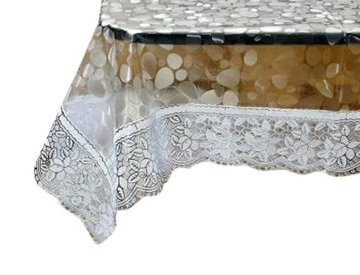 Solid Transparent PVC Table Cover – Golden Border, 6-Seater, Table Cover_014_Silver-image-37