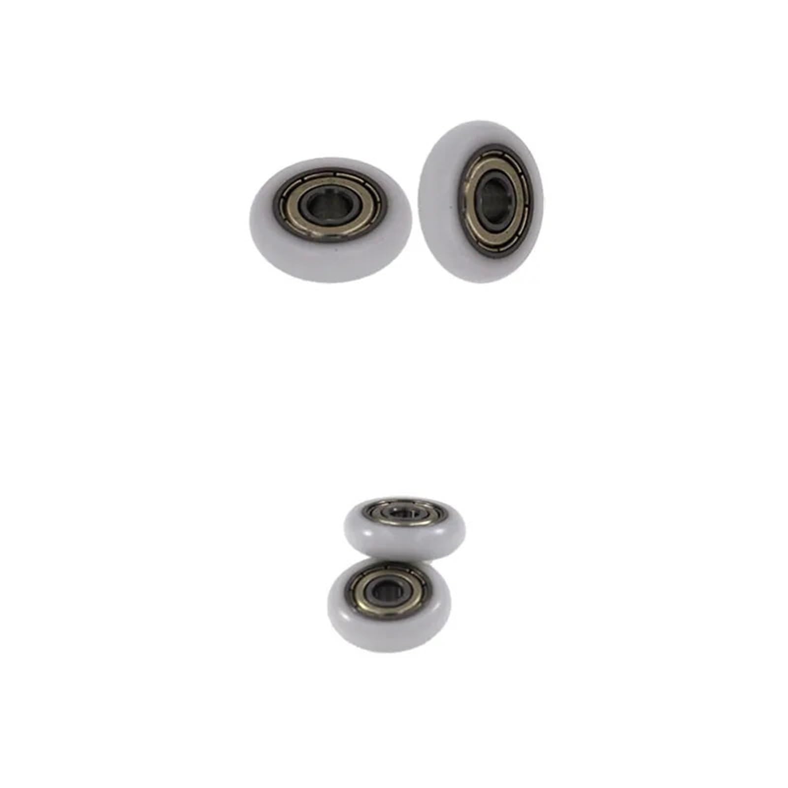 Rodamiento recubierto de plástico BSR62418-5 polea de nailon para guía esférica