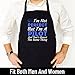 Funny Pilot I'm Not Perfect But I'm A Pilot Tee Apron - 1 Size fits all Men Women Aprons Black Workwear