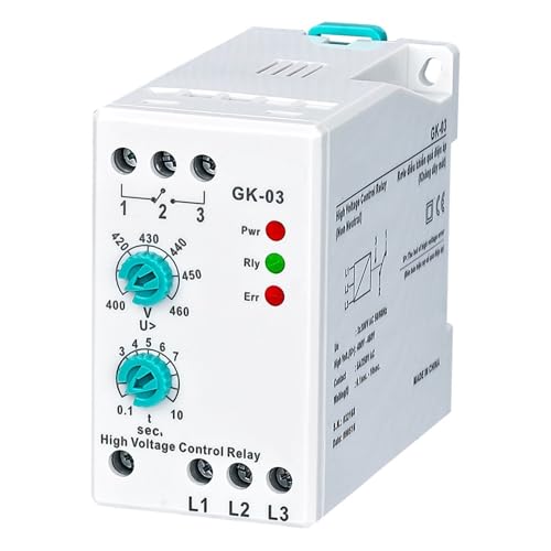 Relais de protection GK-03 haute tension triphasé 380V sans neutre