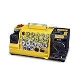 Bohrerschleifgerät, 3~20 mm, Bohrerschärfer, Schleifgerät + CBN/S-Schleifscheibe + 18 Spannzangen MR-20G Für Heimwerker(SDC)