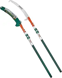 Serrote de Poda com Cabo de Alumínio Extensível 2,5m CNX923-21" | Poda de Galhos Altos e Jardinagem Profissional - Conex