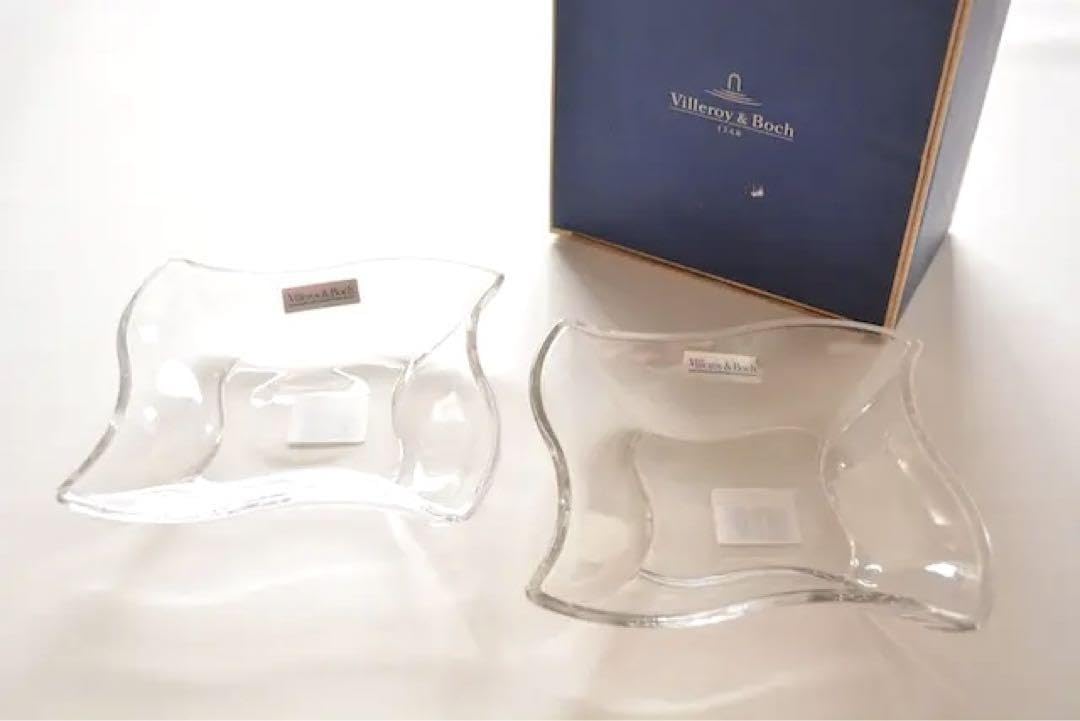 Amazon.co.jp: ビレロイ＆ボッホ NEW WAVE ガラス プレート ニュー