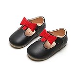 RUNDZAHN-DESIGN: Klassisches rundes Zehen-Design mit diesen stilvollen und bequemen Mädchenschuhen für Kleinkinder
