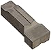 Sandvik Coromant CoroCut 1-Edge Carbide Grooving Insert Blank, BG Geometry, H13A Grade, Uncoated, 1 Cutting Edge, N123L1-1160-0002-BG, Neutral Cut, 0.457" Cutting Width, 0.0079" Corner Radius, L Insert Seat Size (Pack of 5)