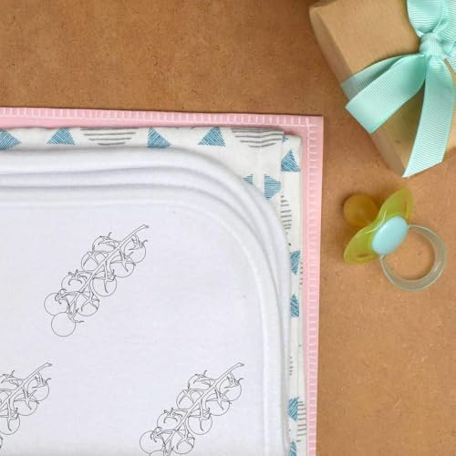 Azeeda 'Vine Tomatoes' Baby Burp/Wash Cloth (BC00032709)3
