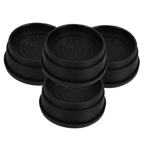 POPETPOP Furniture Lifters 4pcs 1 Inch Stackable Bed Risers Non-Slip Design for Height Adjustment