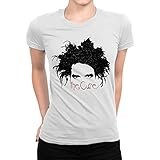 The Cure - Robert Smith T-shirt, Rock Women`s Tee (M)