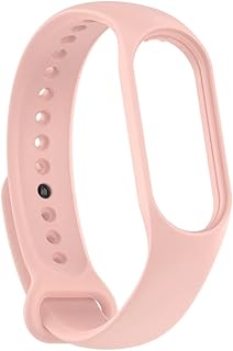 Silicone Replacement Strap For Mi Band 7 / Mi Band 6 / Mi Band 5 / M7 / M6 / M5 / Mi band Stap Mi band 7 Strap (Meat Pink)