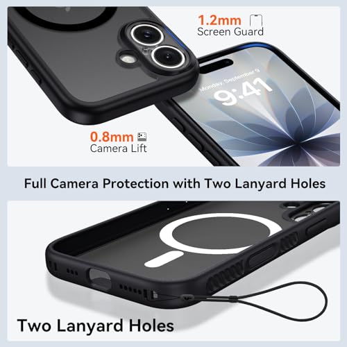 Coque iPhone 17 qualité militaire avec cadre texturé de haute précision - 4