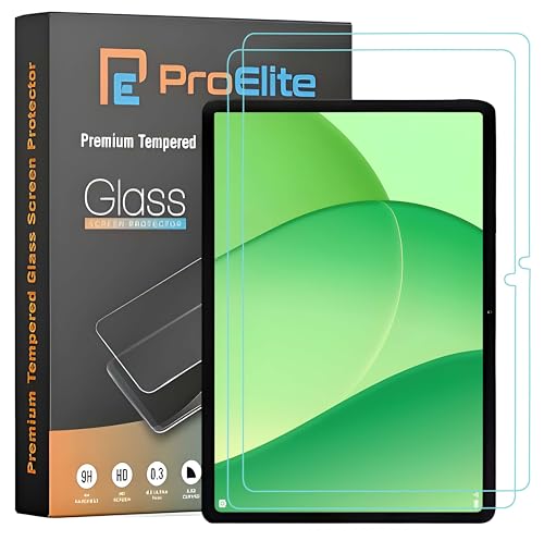Image of ProElite Tempered Screen Protector for OPPO Pad SE 11 inch Tablet, Premium Tempered Glass Screen Protector for OPPO Pad SE 11 inch Tablet [2-Pack]