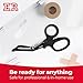 Ever Ready First Aid Autoclavable Titanium Bonded Bandage Shears 7 1/4