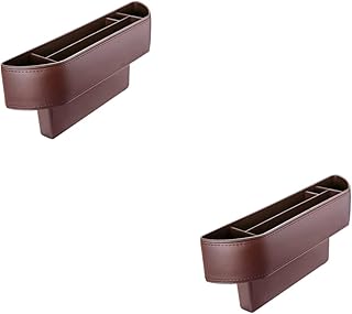 FAVOMOTO 2 Peças Coletor De Lacunas De Carro Armazenamento Frontal Automático Console De Lacuna De Carro Organizador De Carro Bolso De Lacuna Lateral Frontal Preenchimento De Lacuna