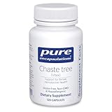 Pure Encapsulations Chaste Tree (Vitex) - Supports Menstrual Cycle Regularity - for Breast Comfort* - Women's Supplement - Hormonal Balance Support - Non-GMO & Vegan - 120 Capsules