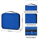 PAIYULE 96 Pieces 46mm Coin Capsules, with Foam Gasket and Plastic Storage Organizer Box, 6 Sizes (20/25/27/30/38/46mm) Coins Collector Case Holder for Coin Collection Supplies (Blue) - Image 4